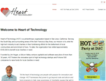 Tablet Screenshot of heartoftechnology.org